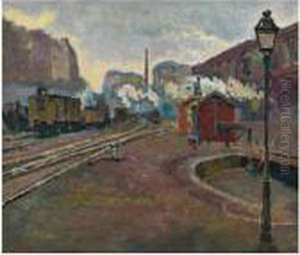 La Gare Saint-lazare - view 1