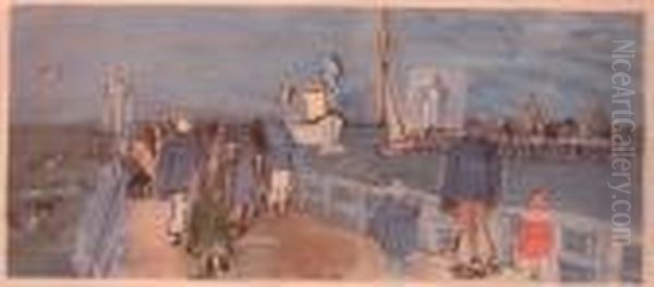 Les Jetees De Trouville-deauville - view 1