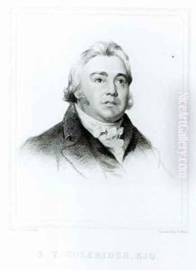 Portrait of Samuel Taylor Coleridge 1772-1834 by Charles Robert Leslie