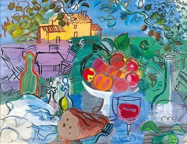 Nature Morte Devant La Maison Jaune - view 1