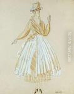 Projet De Costume Pour Paul Poiret by Raoul Dufy