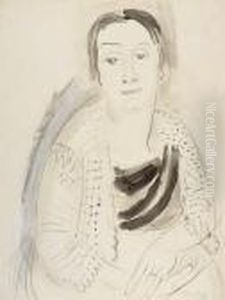Portrait De Mme Raoul Dufy by Raoul Dufy