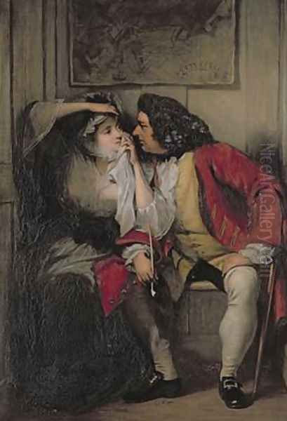 Uncle Toby and Widow Wadman - view 1