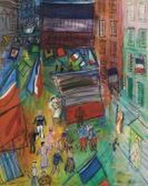 Rue Pavoisee Au Navire - view 1