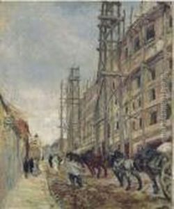 La Rue Lepic by Raoul Dufy