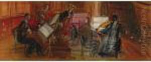 Le Quintette De Musique Ancienne by Raoul Dufy