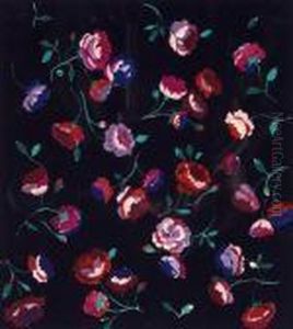 illets Sur Fond Noir by Raoul Dufy