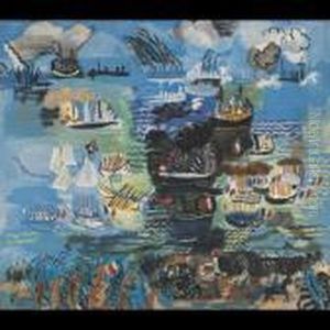 Fete Nautique A Marseilles by Raoul Dufy