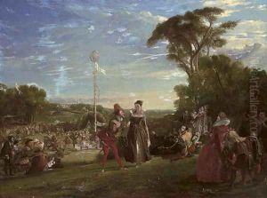 May Day in the reign of Queen Elizabeth