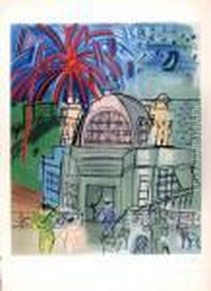 Feuerwerk In Nizza - view 1