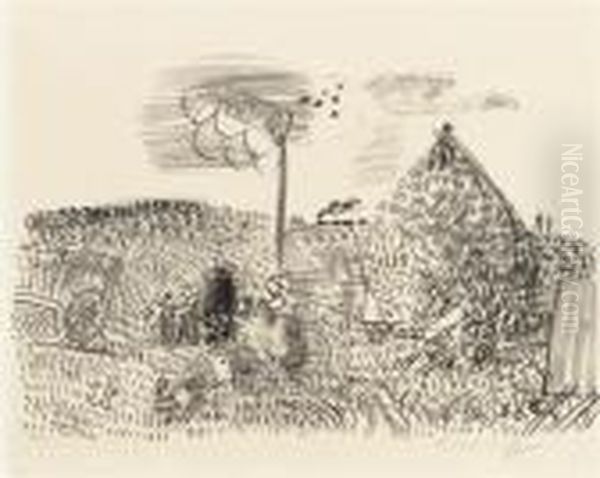 The Wheat Thresher; And Four Companion Prints - view 1