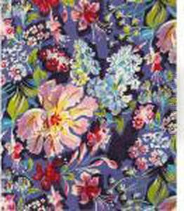 Fleurs De Printemps, Tulipes Perroquet, Oeillets, Pquerettes Surfond Bleu by Raoul Dufy