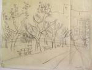 La Place Du Sucquet A Cannes by Raoul Dufy