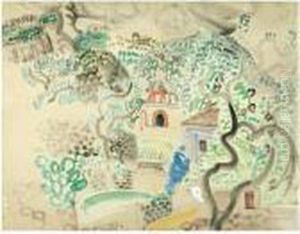 Paysage Du Midi by Raoul Dufy