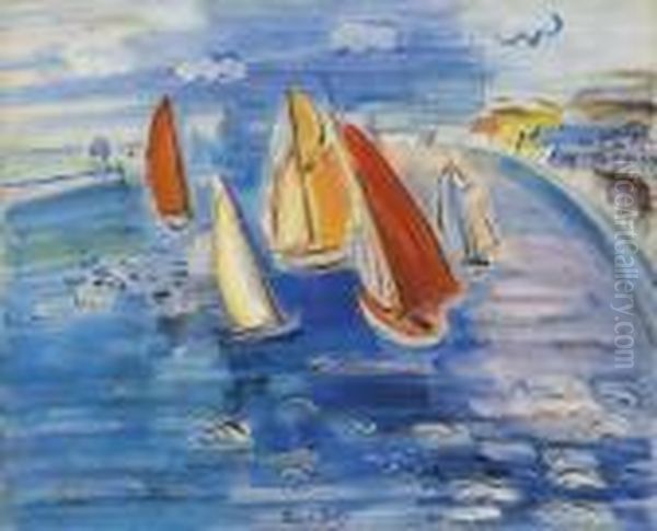 Regates A Sainte-adresse - view 1