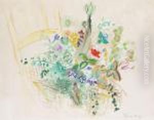 Bouquet De Fleurs A Lachaise by Raoul Dufy