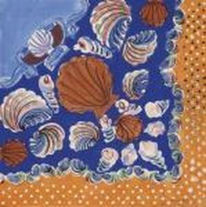 Composition Aux Coquillages (maquette Pour Un Textile) by Raoul Dufy
