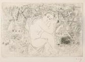 Nu Aux Regates; Baigneuse by Raoul Dufy