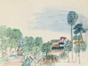 Vue De Provence by Raoul Dufy