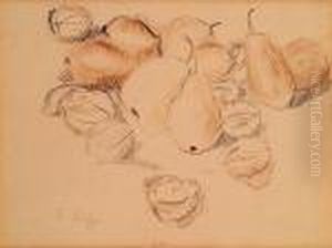 Poires Et Noix by Raoul Dufy
