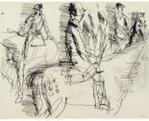 Trois Cavaliers by Raoul Dufy