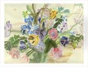 Bouquet De Tulipes by Raoul Dufy