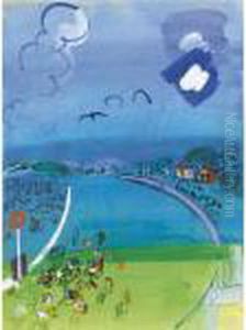 Courses A Goodwood by Raoul Dufy