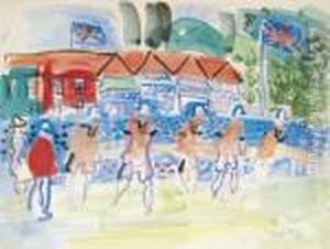 Rameurs A Henley by Raoul Dufy