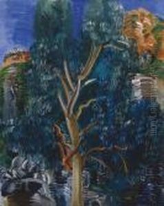 Paysage Du Midi A L'eucalyptus by Raoul Dufy