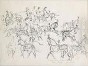 Chevaux by Raoul Dufy
