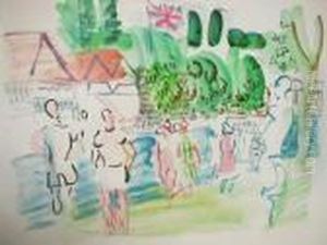 Garden Party by Raoul Dufy