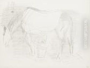 Cheval A L'ecurie by Raoul Dufy