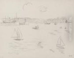 L'entree Du Port by Raoul Dufy