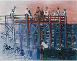L' Estacade Au Havre by Raoul Dufy