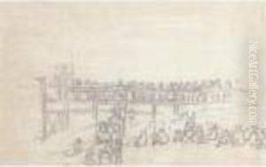 Regates A Fecamp (recto); L'estacade (verso) by Raoul Dufy