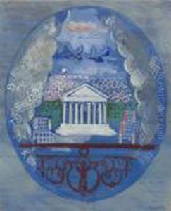 Fenetre Sur Paris, La Madeleine by Raoul Dufy