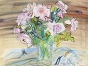 Roses Dans Un Vase by Raoul Dufy