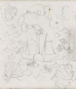 Bateau Et Coquillages by Raoul Dufy