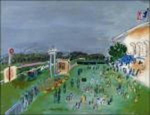 At The Fairgrounds by Raoul Dufy