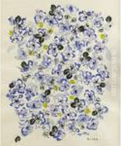 Jetee De Fleurs Bleues by Raoul Dufy