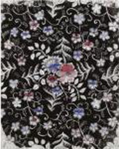 Composition Florale Sur Fond Noir by Raoul Dufy