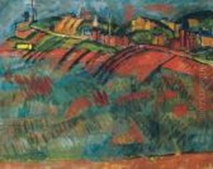 La Plage De Sainte Adresse by Raoul Dufy