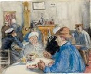 Au Cafe by Raoul Dufy