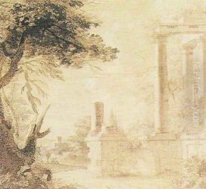 Classic Landscape by Theodor Lubieniecki