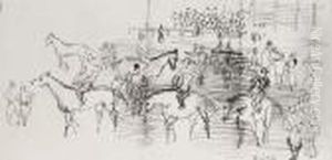 Paddock by Raoul Dufy
