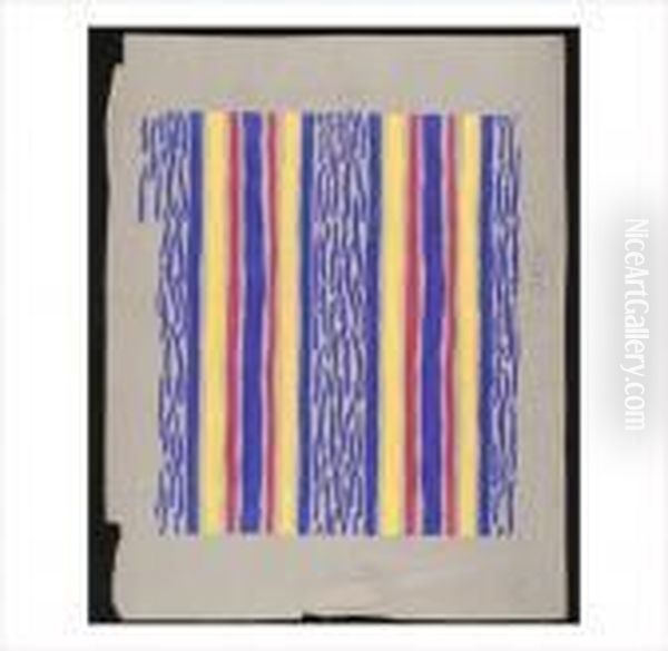Rayures Couleurs Primaires - view 1