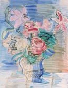 Le Bouquet De Roses by Raoul Dufy