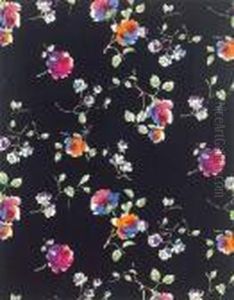 Projet De Tissus - Roses by Raoul Dufy