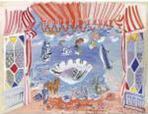 Decor Pour Le Ballet 'palm Beach' - view 1