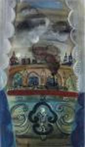 Fenetre Ouverte Sur Le Pont-neuf by Raoul Dufy